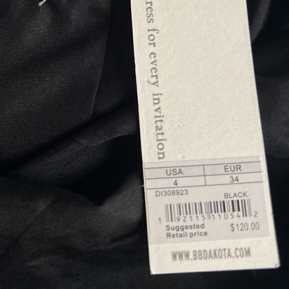 BB Dakota Floral Embroidered Textured Zip Darted Maxi Dress, Size 4 - Picture 6 of 9